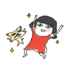 じゅんことグリコ（実在）（個別スタンプ：1）