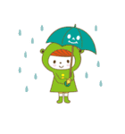 茶くまさんときぐるみくん（個別スタンプ：34）