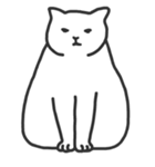 ねこがみている（個別スタンプ：1）