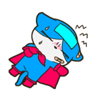 ジト目系ヒーローにゃんこ（個別スタンプ：23）