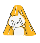 Surprise！！ Stupid cat coming！！（個別スタンプ：15）