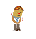 リーマンのナッツさん（個別スタンプ：22）