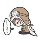 飛行機乗りくんたち（個別スタンプ：5）