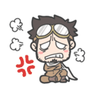 飛行機乗りくんたち（個別スタンプ：32）