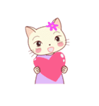ねここちゃんと二人のお友達（個別スタンプ：33）