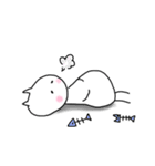 しろねこ（個別スタンプ：14）