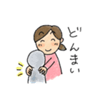 ほのぼの女子（個別スタンプ：22）