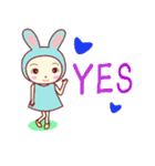 うさぎこちゃん（個別スタンプ：17）