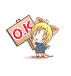 子猫？のクラ（個別スタンプ：1）