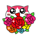 カラフル猫（個別スタンプ：7）