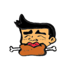 リーゼントくん（個別スタンプ：6）