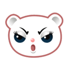 かわいくて小さな白熊のベリー（個別スタンプ：3）