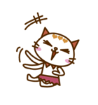OL☆ねこねこ（個別スタンプ：8）