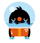 黒点モグラ コクモグ（個別スタンプ：36）