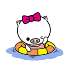 Holiday pig - Guda and Sarara（個別スタンプ：26）