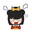 キミ、かわいいこけし人形（個別スタンプ：6）