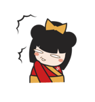 キミ、かわいいこけし人形（個別スタンプ：11）