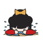 キミ、かわいいこけし人形（個別スタンプ：13）