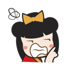 キミ、かわいいこけし人形（個別スタンプ：22）