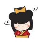 キミ、かわいいこけし人形（個別スタンプ：31）