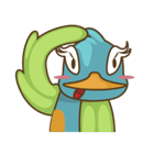 好奇心いっぱいの鳥、バーズ（個別スタンプ：11）