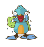 好奇心いっぱいの鳥、バーズ（個別スタンプ：37）