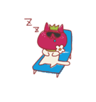 いちごねこ（個別スタンプ：32）