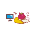 いちごねこ（個別スタンプ：33）