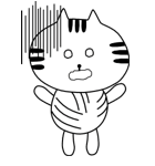 毛玉猫 ココとロロ（個別スタンプ：9）