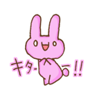 かおもじうさたん。（個別スタンプ：11）
