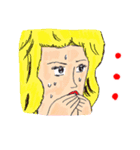 送っていい友！ 女学生 鮎川さんの友達編（個別スタンプ：13）