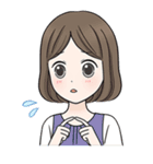 Girls Happy Life（個別スタンプ：17）