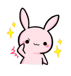 うさぎのラピちゃん part2（個別スタンプ：3）