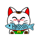 招き猫のまねきくんとなかまたち（個別スタンプ：2）