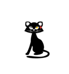 黒いネコのおっど（個別スタンプ：11）
