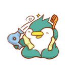 ラブラブ極地ファミリー（個別スタンプ：9）