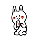 うさたんα（個別スタンプ：3）