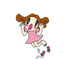 女子だけどコレでいいんかい？コレクション（個別スタンプ：17）
