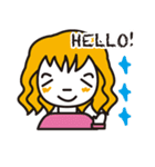 髪型のスタンプ（個別スタンプ：17）