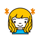 髪型のスタンプ（個別スタンプ：18）