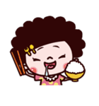 たまこちゃんとコックボー（個別スタンプ：22）