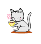 ねこのいっしょう（個別スタンプ：2）