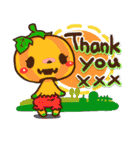 miaのハロウィン＆パーティー英語ver.（個別スタンプ：3）
