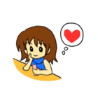 私のハート（個別スタンプ：28）