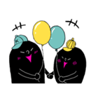 くろ太郎とくろ助（個別スタンプ：32）