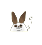 ぶちうさコーフィさんとカエルくん（個別スタンプ：36）