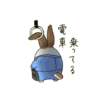ぶちうさコーフィさんとカエルくん（個別スタンプ：40）