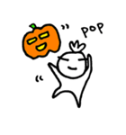 かずりん・8「ハロウィン」英語版（個別スタンプ：5）