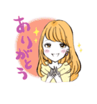 モテ子スタンプ（個別スタンプ：8）