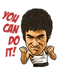 ブルース・リー（個別スタンプ：23）